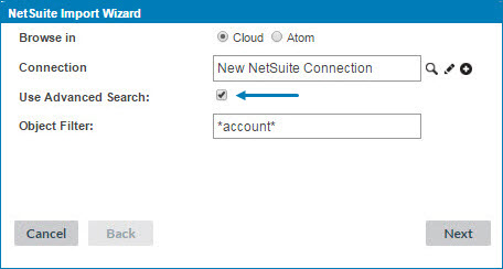 NetSuite Import Wizard.