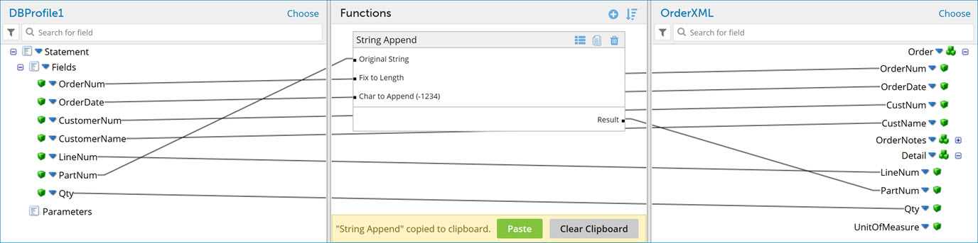 Map Function components | Boomi Documentation