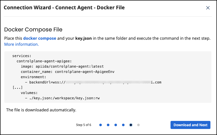 How to - Connection Wizard - Docker file