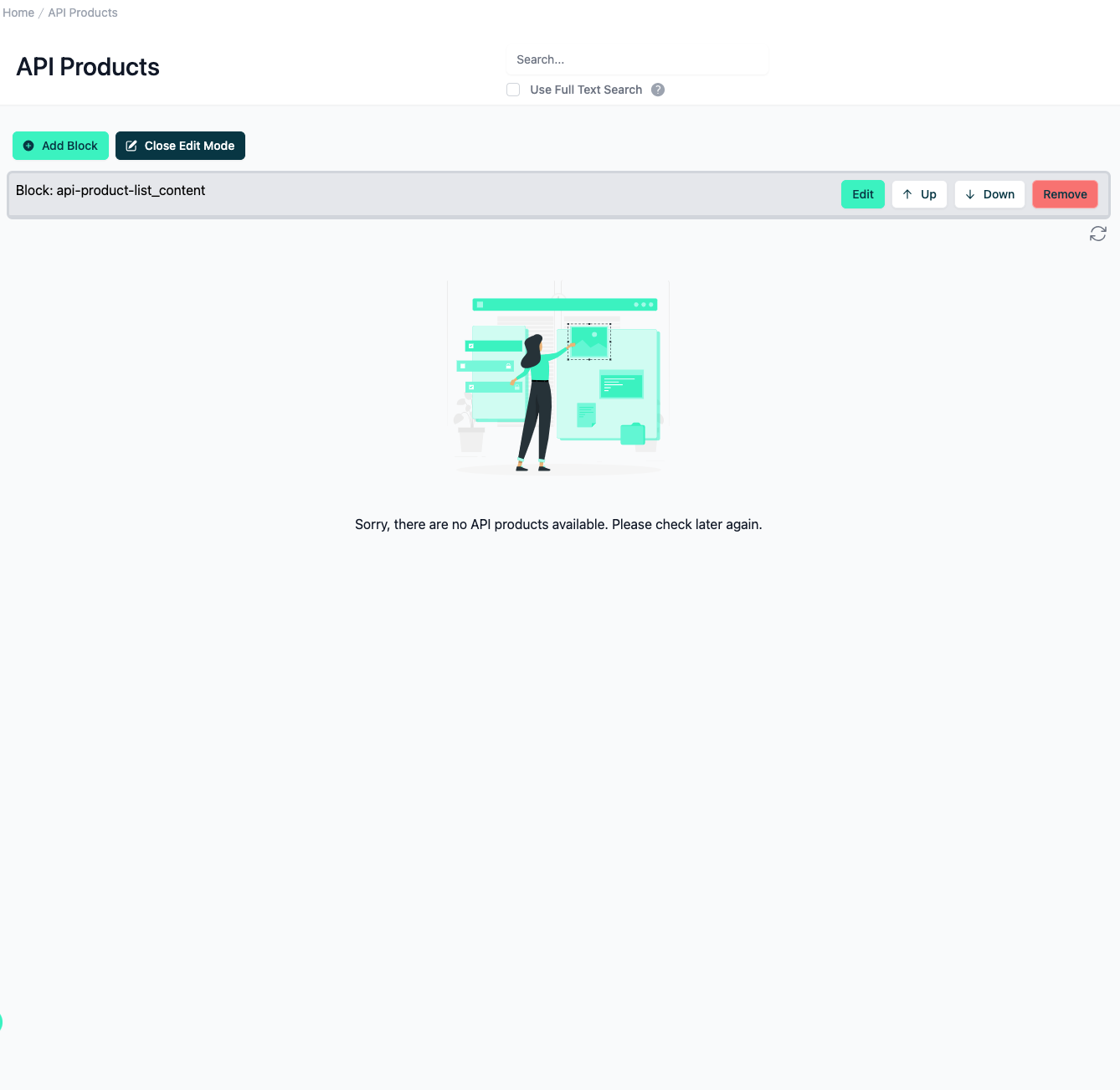 CMS - Dev Portal - Static pages and blocks