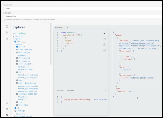 GraphQL Explorer