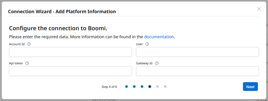 How to - Connection Wizard - Add platform info