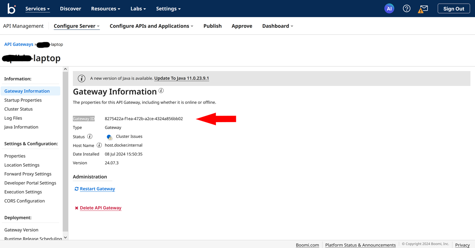 How to - Gateway Information