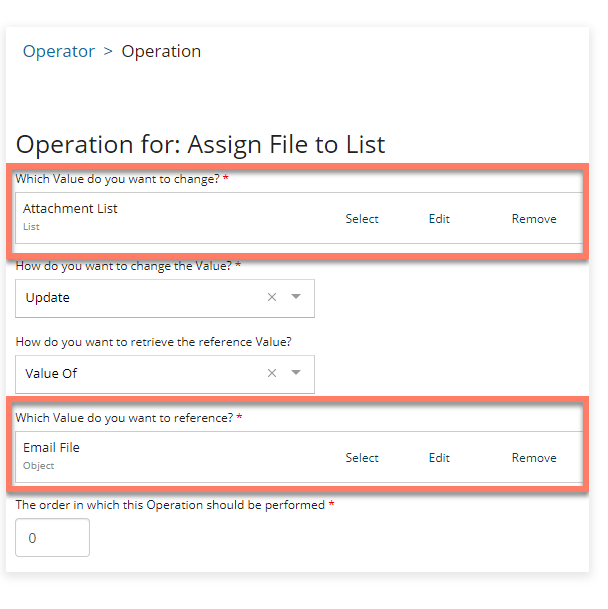 Setting up the operator