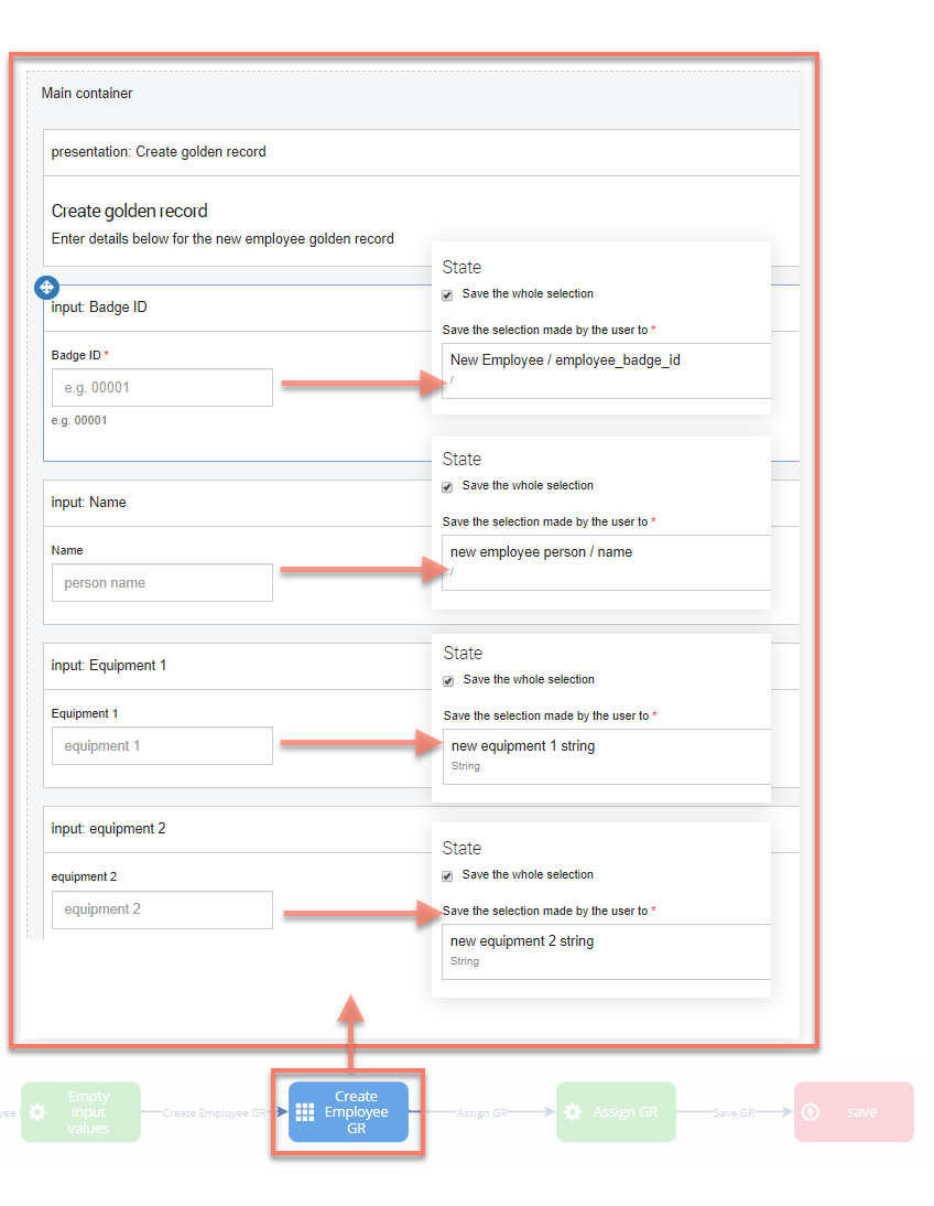 Create golden records