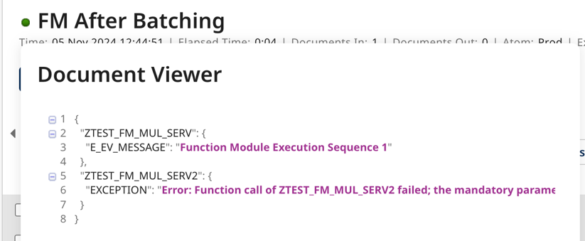 Boomi for SAP process error